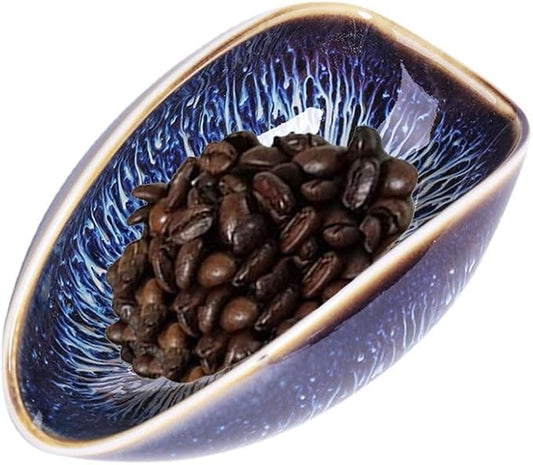 Ceramic Coffee Scoop Coffee Bean Weighing Bowl Tea Scoop Coffee Powder Spoon
