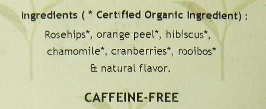 Davidson's Tea Bulk, Herbal Cranberry Orange, 16 Ounce