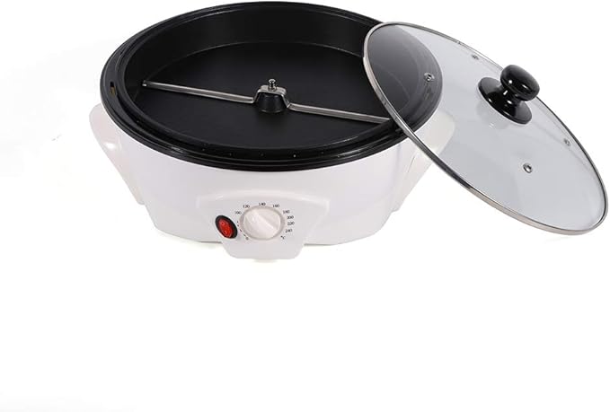 Coffee Bean Roaster, Home Electric Coffee Roaster with Timer Roasting Machine Peanut Bean Home Coffee Roaster, 110V 800W