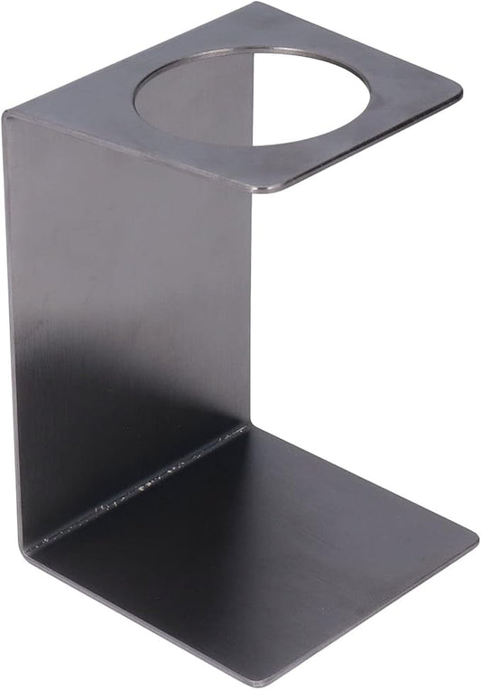 TOPINCN Stainless Steel Pour Over Coffee Dripper Stand, 7.1 inch Height, 3 inch Diameter, Compatible with Filter Cups and Hand Washing Pots (Black)