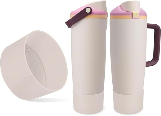 Silicone Boot for Owala 30oz & 40oz FreeSip Sway Bottles & Tumblers - Non-Slip, Scratch-Resistant, Stability Enhancer, Available in 12 Colors (Daybreak)