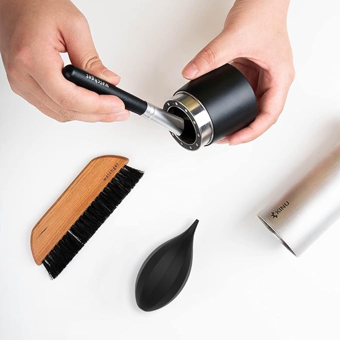 watchget Coffee Grinder Cleaning Tool Set Coffee Grinder Cleaner Brush and Air Blower Blaster and Coffee Bar Brush Professional Espresso Cleaning Tool for Barista Home Kitchen