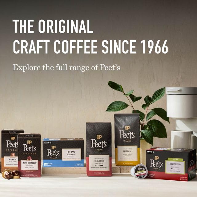 Peet's Coffee, Medium Roast Ground Coffee - Off The Grid 31.5 Ounces (3 Bags of 10.5 Ounces)