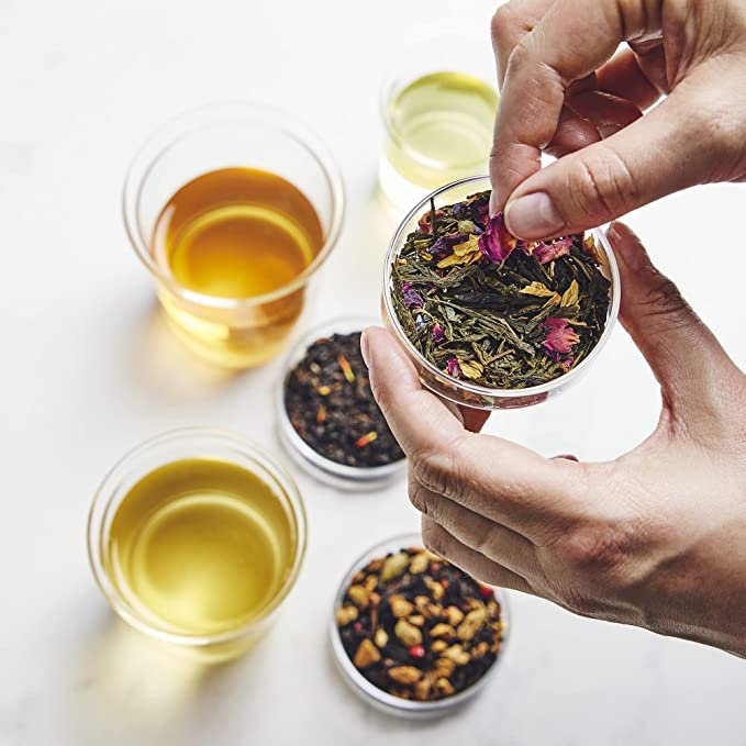 Palais des Thés - Tahitian Rooibos - Caffeine-Free Rooibos Tea with Vanilla & Almond - Premium Tea Bags, Serves 20 Cups