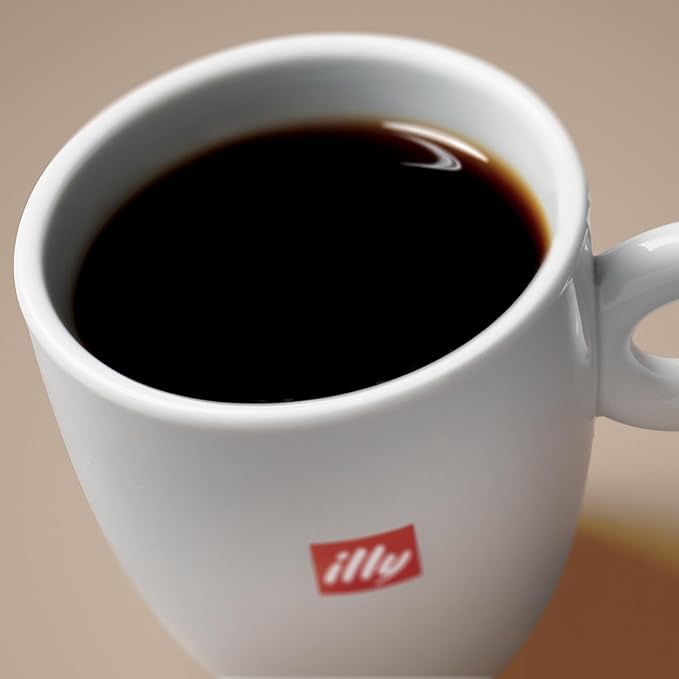 illy Ground Drip Coffee, Intenso Dark Roast, 100% Arabica, Premium Italian Coffee, Pre-Ground for Drip Brewers, 8.8oz, 6 Pack