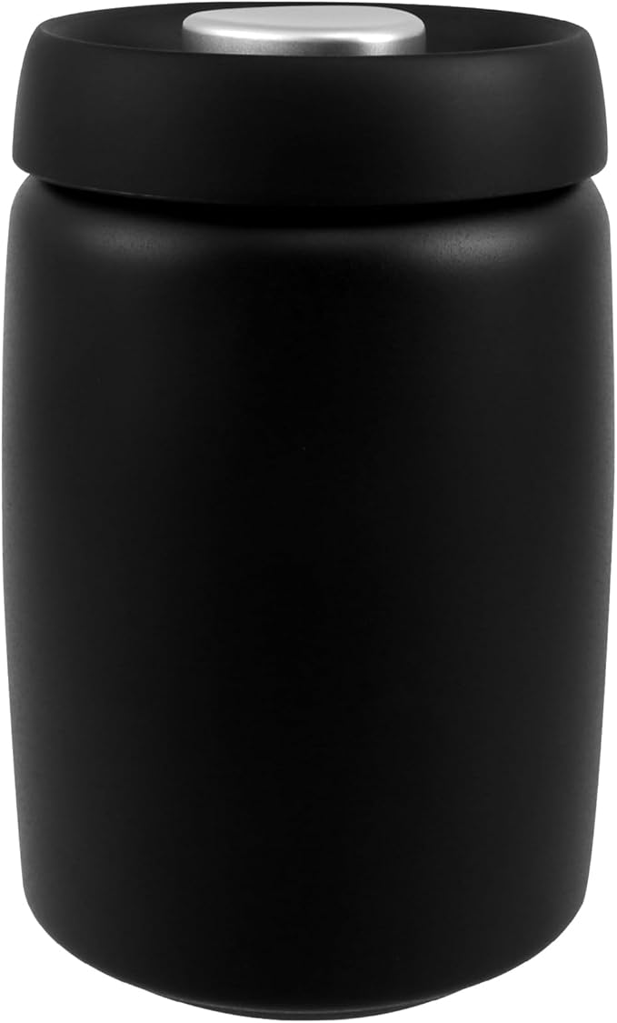 1200ml Coffee Vacuum Canister, Coffee Bean Storage Container, Airtight Coffee Canister, Stainless Steel Food Storage Container, Large Capacity Coffee Storage Container for Coffee Bean Tea Storage