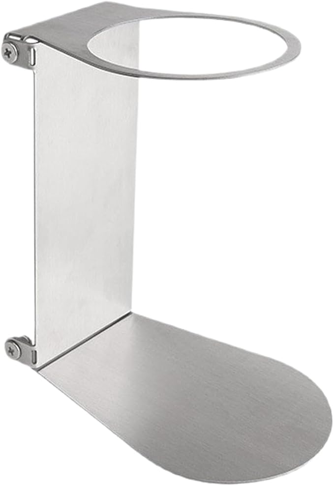 Pour Over Drip Holder – Portable Espresso Stand, Foldable Aluminum Station, Compact Brew Frame | Stable Cup Support, Space Saving Design, Lightweight Travel Setup, Manual Coffee Brewing Accessory For