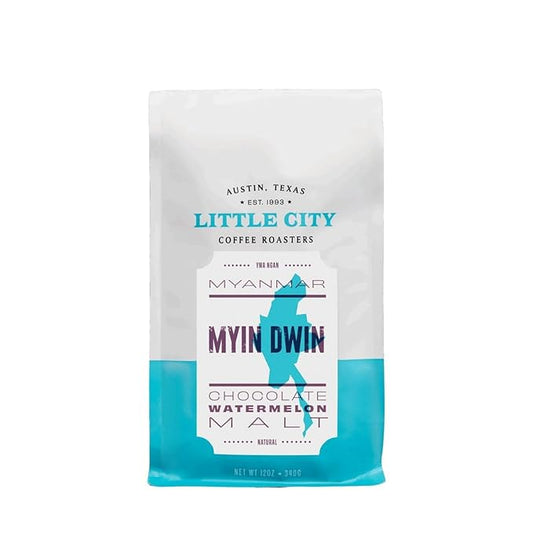 Myanmar Myin Dwin - Roasted by Little City Coffee Roasters - Freshly Ground Coffee - 12 Ounce Bag