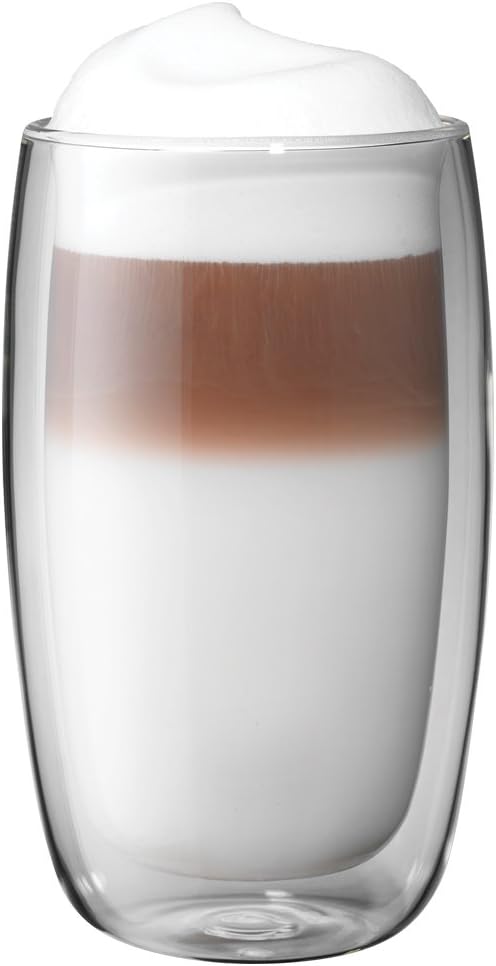 ZWILLING J.A. Henckels Zwilling ja henckels sorrento latte glass, glass, 2-piece, 1.475 Pound