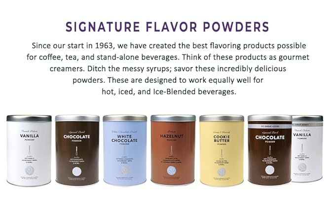 The Coffee Bean & Tea Leaf Hazelnut Powdered Creamer for Coffee, Lattes, Baking, and Drink Mixes, Hazelnut, 22oz. Tin
