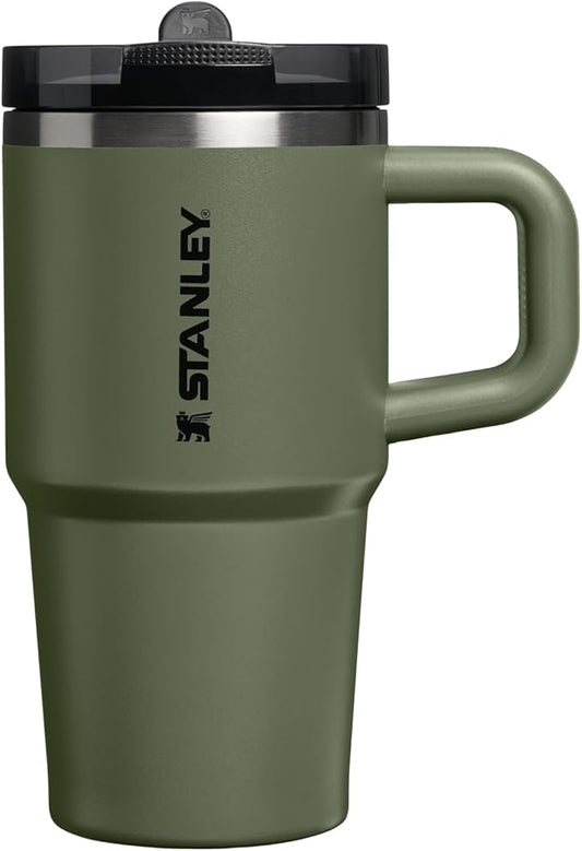 STANLEY Quencher ProTour Flip Straw Tumbler with Leakproof Lid | Built-In Straw & Handle | Cupholder Compatible for Travel | Insulated Stainless Steel Cup | BPA-Free