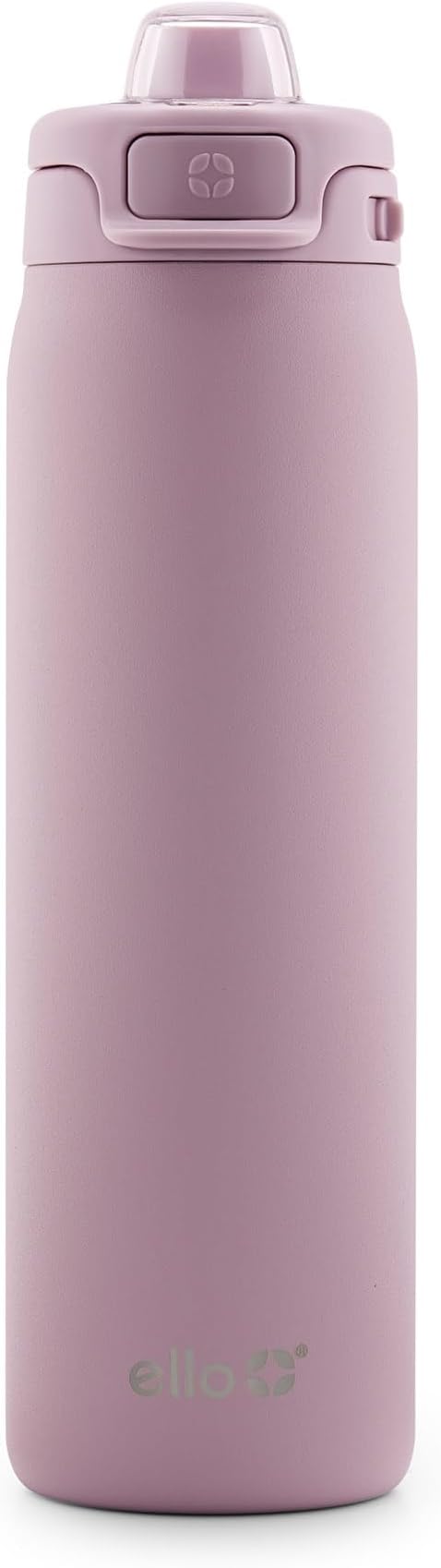 Ello Pop & Fill Insulated Stainless Steel Water Bottle with Quick Fill Lid, Leakproof Locking, Sip or Chug Spout, BPA-Free, Double Wall Vacuum Insulated for Sports, Travel & School- 22oz / 32oz / 40oz