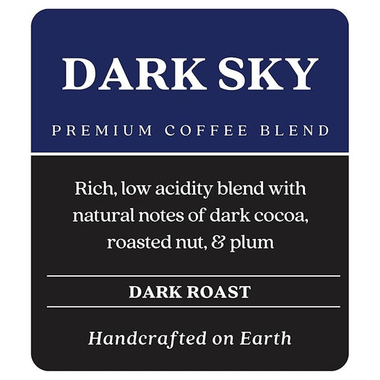 Copper Moon Dark Roast Whole Bean Coffee, Dark Sky Blend, 2 Lb