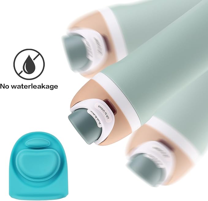 Joshey 4 Pack Rubber Seal Replacement Stopper, Compatible with Owala Freesip 24 oz 32 oz Bottle Spout Lid-Silicone Gasket Replacement Parts (Blue)