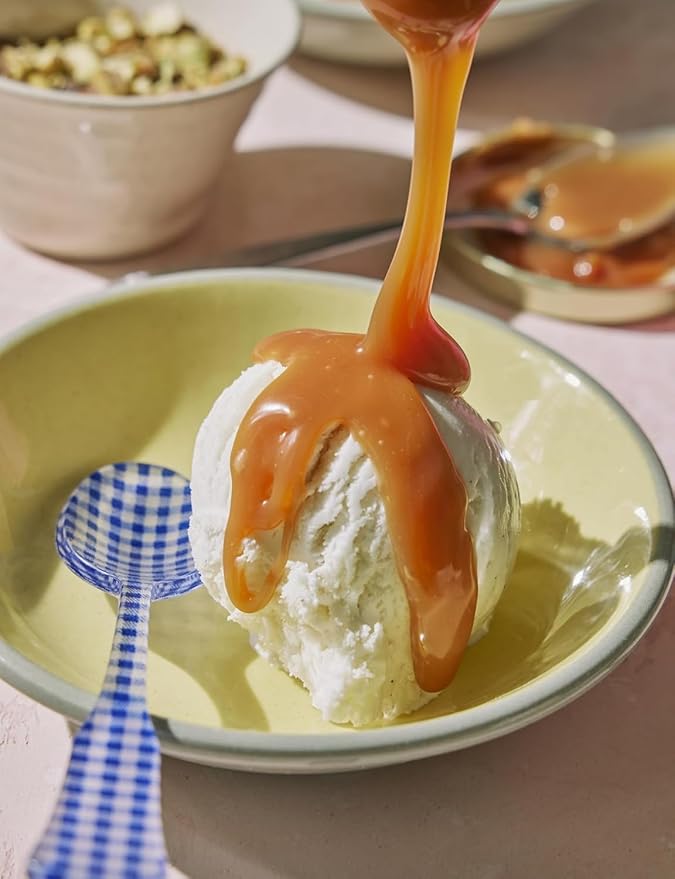 Coop's Salted Caramel Sauce: Rich and Buttery, Gourmet, All Natural, Handcrafted, Gluten Free, Non-GMO, Ice Cream Toppings, Desserts, 2-Pack, 10 Ounce Each