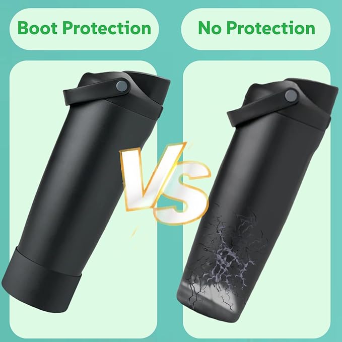 Silicone Boots Compatible with Owala 30oz & 40oz FreeSip Sway Bottles – Non-Slip, Scratch-Resistant Protective Sleeve