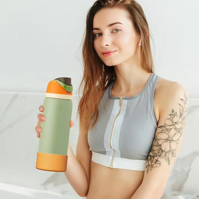 Silicone Boot for Owala Water Bottle 24/32/40 oz, Anti-Slip Protective Sleeve for FreeSip/Twist/Flip Water Bottles, BPA Free, Bottom Bumper Cover Protects Water Bottles from Scratches