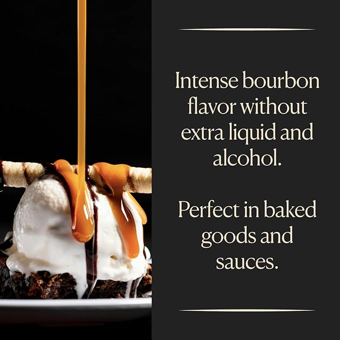 Cook's, Bourbon Extract Distilled From a Great American Bourbon, for Cookies, Cakes, Sauces, 128 Ounces (1 Gallon)