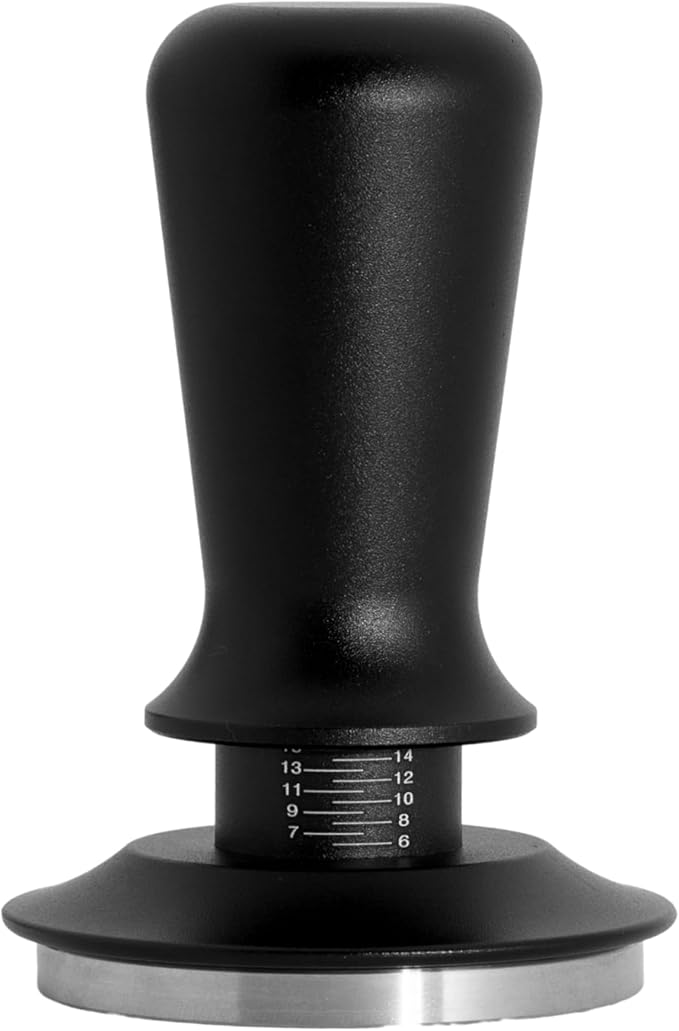 53mm Espresso Tamper, Professional Barista Coffee Tamper, Heavy-Duty Stainless-Steel Flat Base, Ergonomic Handle, Compatible with 53mm Portafilter, Coffee Accessory for Espresso lovers (53 mm)