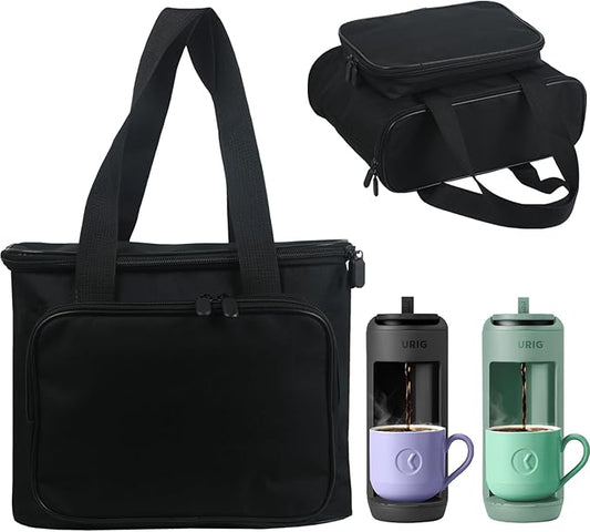 Carrying Bag for Keurig Single Serve Coffee Maker, Portable Outdoor Coffee Machine Travel Bag Case Coffee Machine Bag for Keurig K-Mini Mate Single Serve Coffee Maker