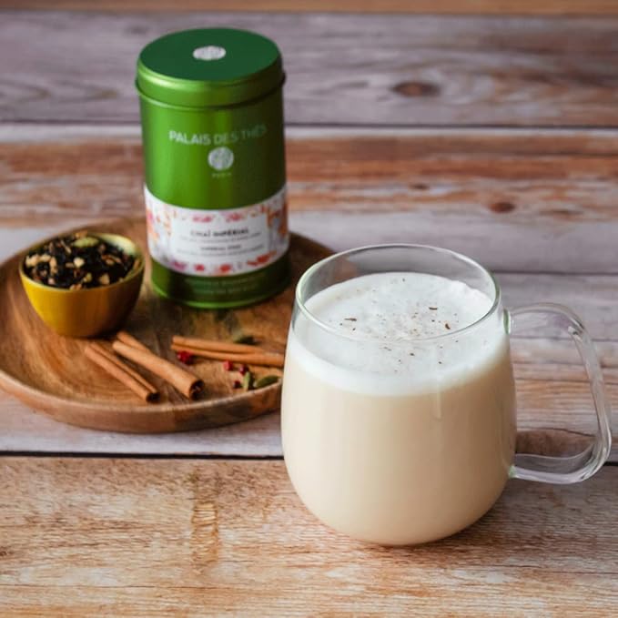 Palais des Thés - Imperial Chai - Black Tea, Cardamom & Pink Pepper - Premium Tea Bags, Serves 20 Cups