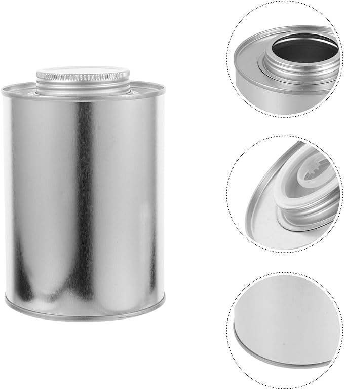 BESPORTBLE Tinplate Coffee Bean Canister with Vacuum Valve, 200-250g Capacity, Small Kitchen Storage Jar for Loose Tea and Spices, Sealed Coffee Container for Countertop Organization