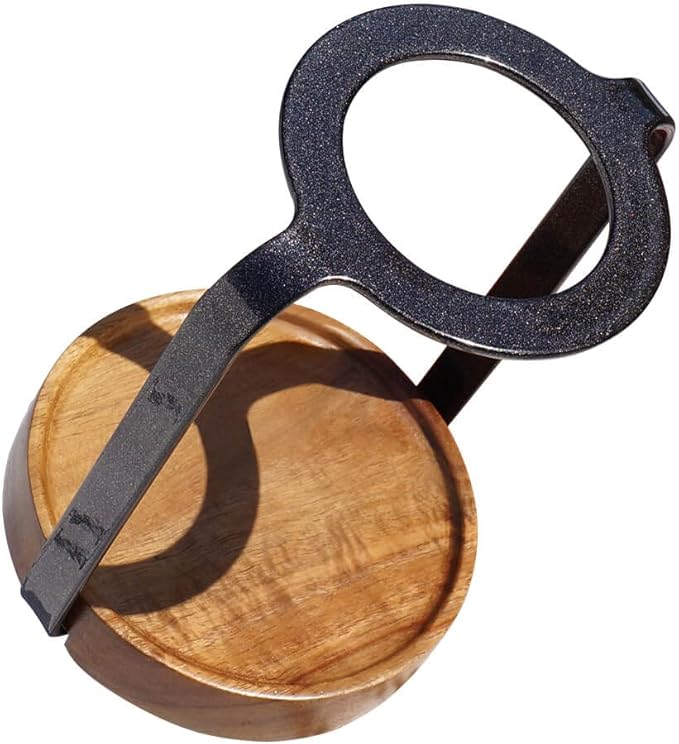 SOTECH Pour Over Coffee Station Dripper Stand Coffee Filter Wooden Filter Holder Glass Server with Paper Coffee Filters, Coffee Maker Stand Set for Coffee Tea and Saffron