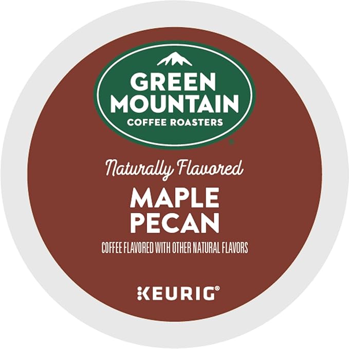 Green Mountain Coffee Roasters Maple Pecan Keurig K-Cup Pods, Light Roast Coffee, 60 Count