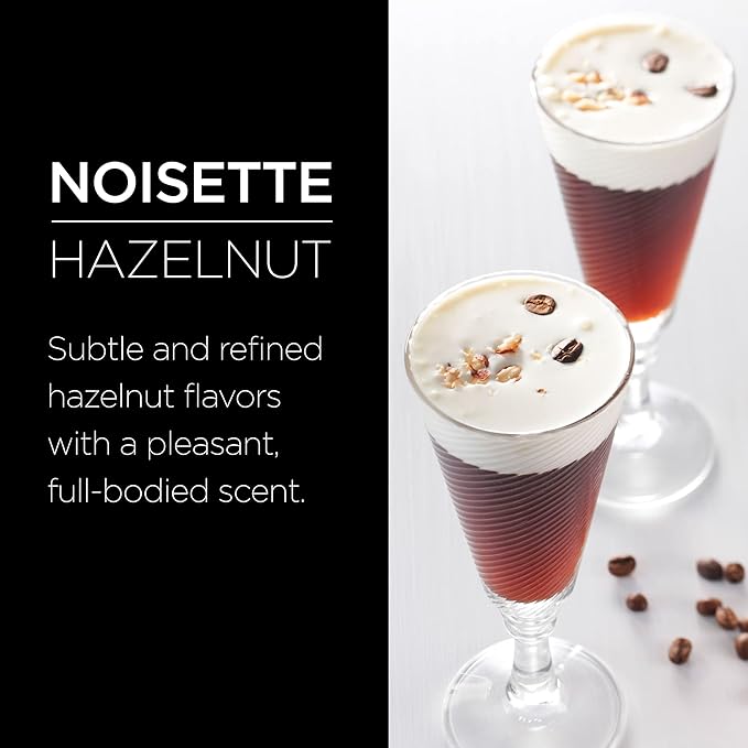 1883 Hazelnut Syrup - Flavored Syrup for Hot & Iced Beverages, Nutty Flavor - Gluten-Free, Vegan, Non-GMO, Kosher, Preservative-Free, Made in France | 1 Liter (33.8 Fl Oz)