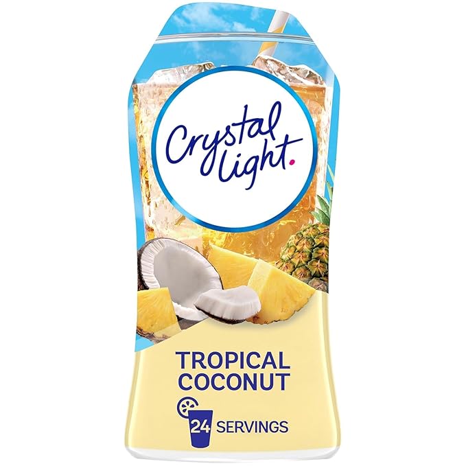 Crystal Light Liquid Water Enhancer Variety Pack – Mango Passionfruit, Tropical Coconut & Berry Sangria Sugar-Free Drink Mix (1.62 fl oz, 1 Ea.) (Variety Pack)
