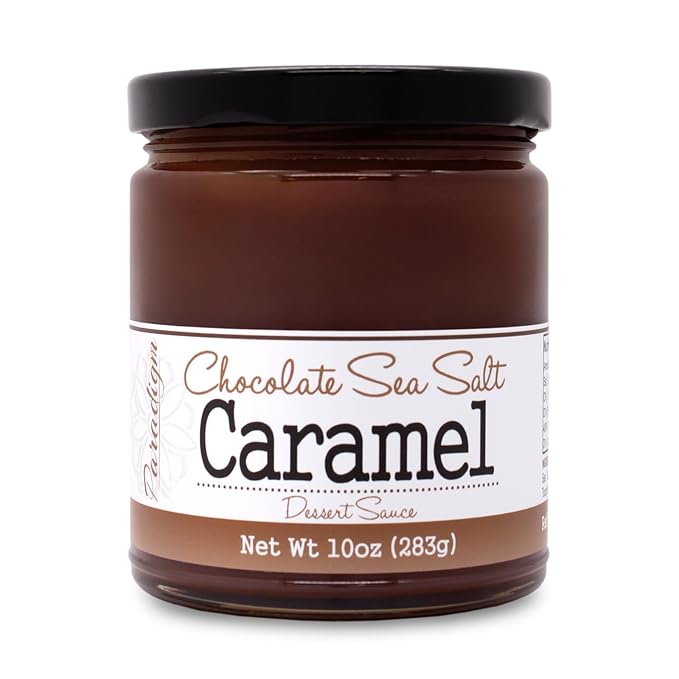 Paradigm Foodworks Chocolate Sea Salt Caramel Sauce, 10 Ounce