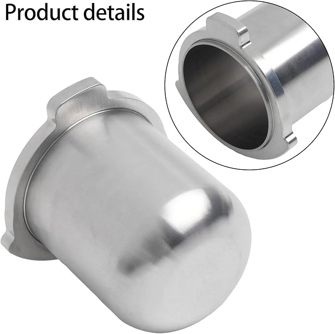 KoiLykke 54mm Dosing Cup for Breville 8 Series Portafilters, Stainless Steel Coffee Dosing Tool for Espresso Machines, Fits BES876, 6.9 x 6.9 cm