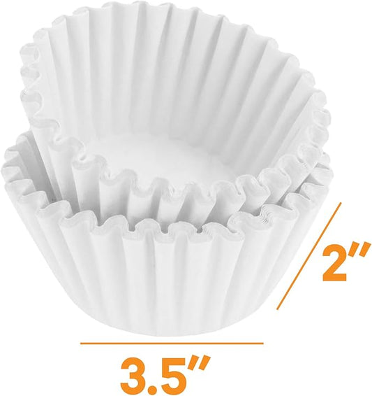 4 Cup Basket Coffee Filters (100, White)