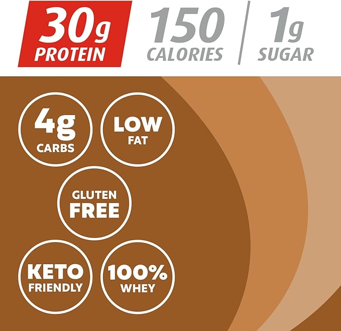 Premier Protein Powder, Café Latte, 30g Protein, 95mg Caffeine for Energy, No Added Sugar, 100% Whey Protein, Keto Friendly, Soy & Gluten Free, 23.9 oz (17 Servings)