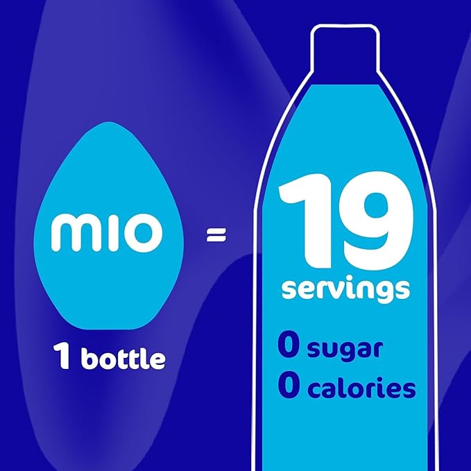 Mio Vitamins Liquid Water Enhancer, Orange Tangerine, 1.62 OZ, 12-Pack