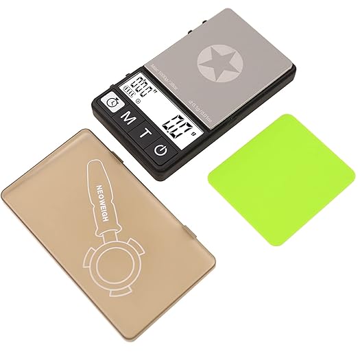 (Latest Version) Espresso Scale with Timer 1000g x 0.1g, Espresso Coffee Scale for Drip Tray, 35 Ounces/0.01oz,Coffee Scale Espresso with Silicone Mat,Large Backlit Display,Batteries