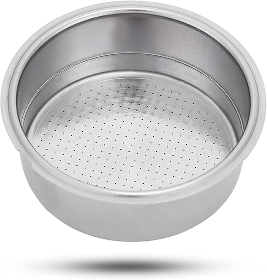 51mm Espresso Filter for 3700 Essential, Double Cup Filter Basket Compatible for CASABREWS Espresso Machine 3700Essential, Double Layer Pressurized Coffee Filter Fits 51mm Portafilter with Circlip