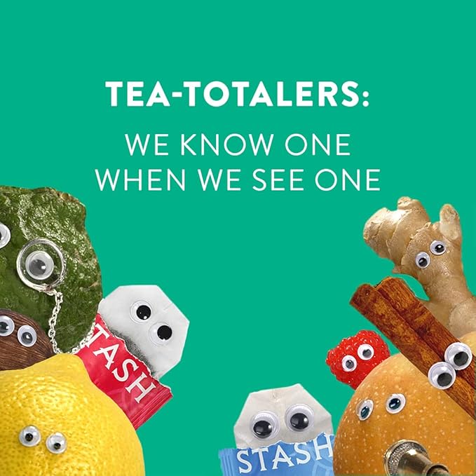 Stash Tea Ginger Peach Green Tea - Caffeinated, Non-GMO Project Verified Premium Tea with No Artificial Ingredients, 18 Count (Pack of 6) - 108 Bags Total