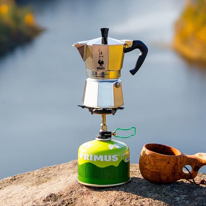 Bialetti - Moka Express: Iconic Stovetop Espresso Maker, Makes Real Italian Coffee, Moka Pot 1 Cup (2 Oz - 60 Ml), Aluminium, Silver (Pack of 6)