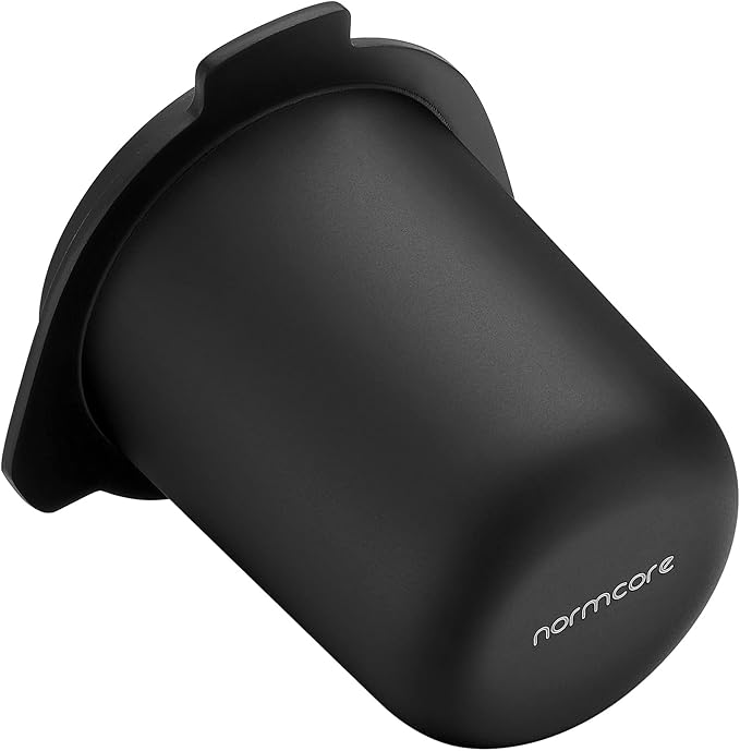 Normcore 53.3mm Portafilter Dosing Cup - 304 Stainless Steel - Matte Black - Non-stick coating Fits Breville Barista Express and 54mm Breville Machines