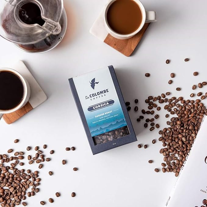La Colombe Corsica Dark Roast Drip Grind Ground Coffee - Notes of Baker's Chocolate, Red Wine & Spices, 5 Pound (Pack of 1)