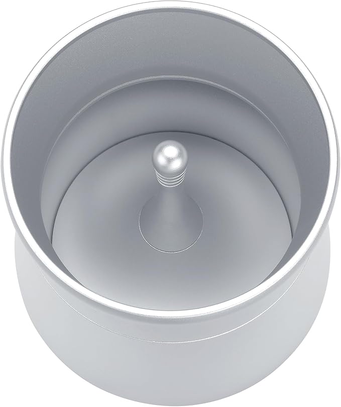 Normcore 58mm 2-in-1 Magnetic Dosing Cup, Espresso Dosing Funnel with Portafilter Dosing Cup, Barista Coffee Grinder Dosing Tools Fit 58 mm Basket, Silver