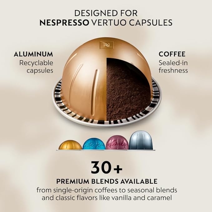 Nespresso Vertuo Pop+ Coffee and Espresso Maker by De'Longhi, Candy Pink
