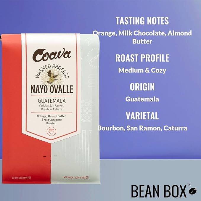 Bean Box Sampler - Roasted by Coava Roasters, 3-Pack, Whole Bean Coffee, Gourmet Coffee