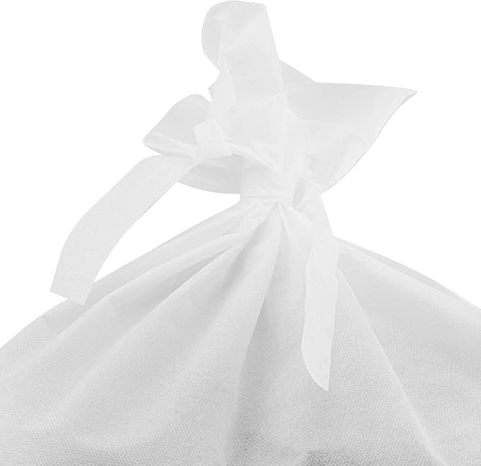 TAICHEUT 100 Pack 20 x 24 Inch Cold Brew Coffee Filters, Coffee Filter Bag Commercial Cold Brew Filters for Tea, Coffee and Spice, White
