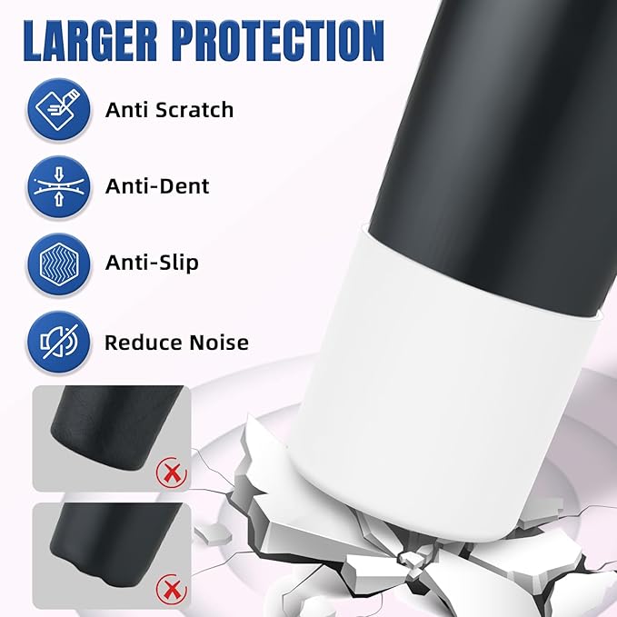 Silicone Higher Boot Compatible with Owala 30oz & 40oz FreeSip Sway Bottles & Tumblers, Large Protection Anti-slip Bottom Cover Sleeve for Freesip Sway Tumbler and Bottle