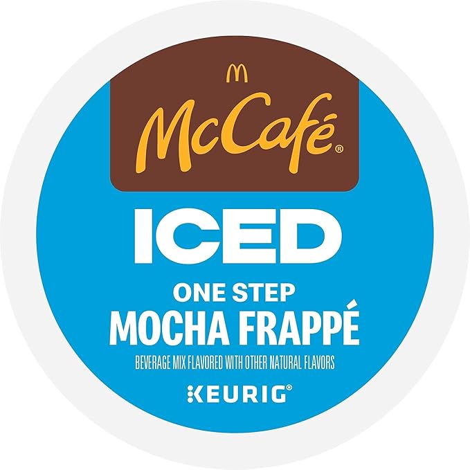 McCafe ICED One Step Mocha Frappe, Keurig Single Serve K-Cup Pods, 20 Count