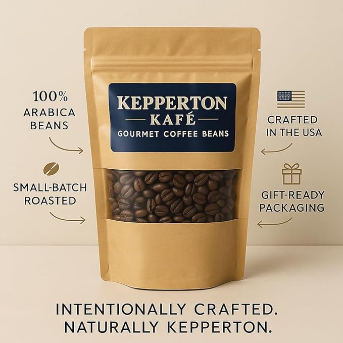 Kepperton Dasher’s Dark Roast Coffee Funny Holiday Coffee Gift, Sleigh Fuel Blend for Coffee Lovers and Reindeer Fans Teacher Stocking Stuffer Reindeer Stuff