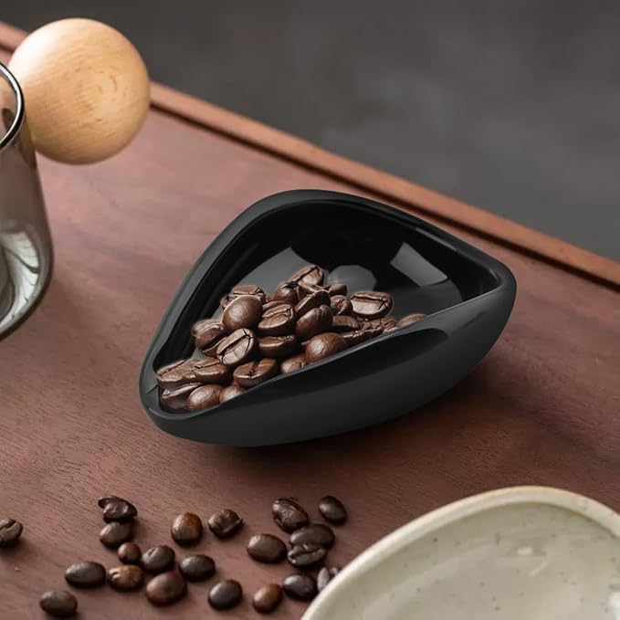 Coffee Bea n Dosing Cup and Spray Bottle Set,Ceramic Espresso Accessories Kit with Static Reducing Sprayer for Cafe, Home Use, Barista-Approved Dosing Tools