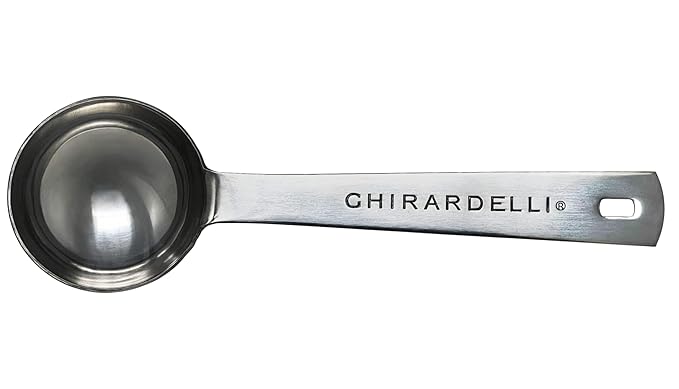 Ghirardelli Vanilla Flavored Sauce, 87.3 Ounce Bottle with Ghirardelli Stamped Barista Spoon & Pump
